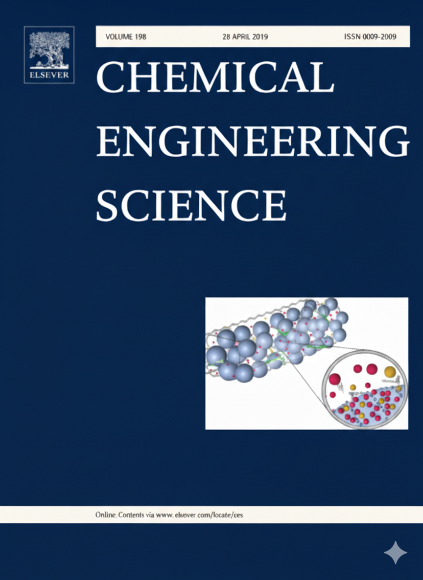 Chemical Engineering Science Cover Vol. 198